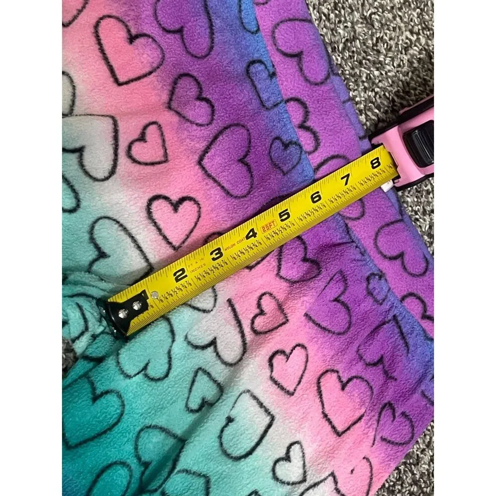 SO Perfectly Soft Hearts Print Pajama Pants 7/8 Girl's
